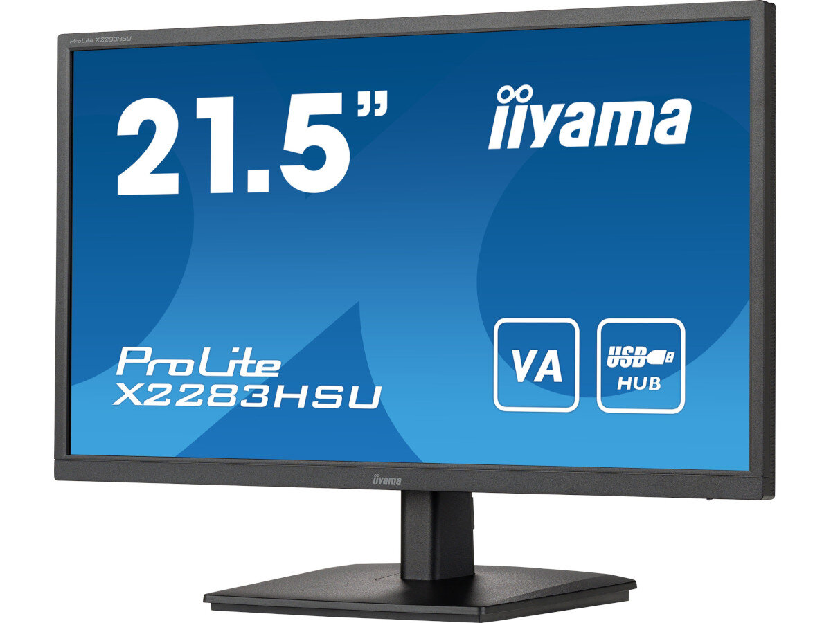 Monitor IIYAMA ProLite X2283HSU-B1 matowa powloka matrycy