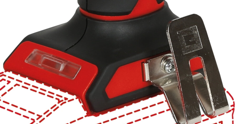 Klucz udarowy EINHELL Impaxxo 18-400 Solo zintegrowana lampka LED