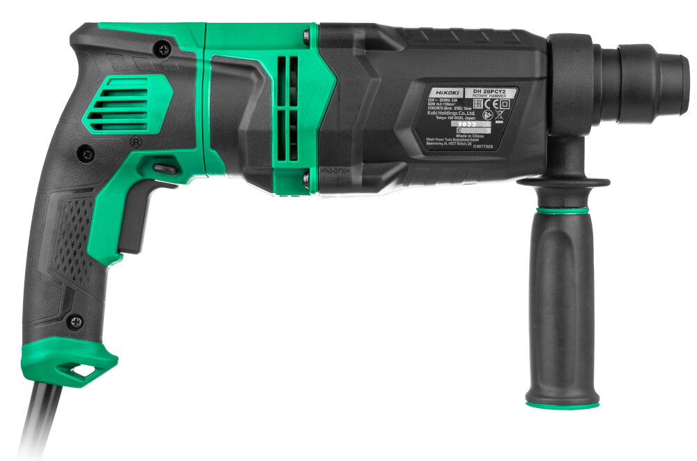 Młotowiertarka HIKOKI DH28PCY2 WSZ elektronarzedzie swietne parametry techniczne do pracy w drewnie w tworzywach sztucznych w metalu w murze funkcja udaru dobre osiogi duza ergonomicznosc