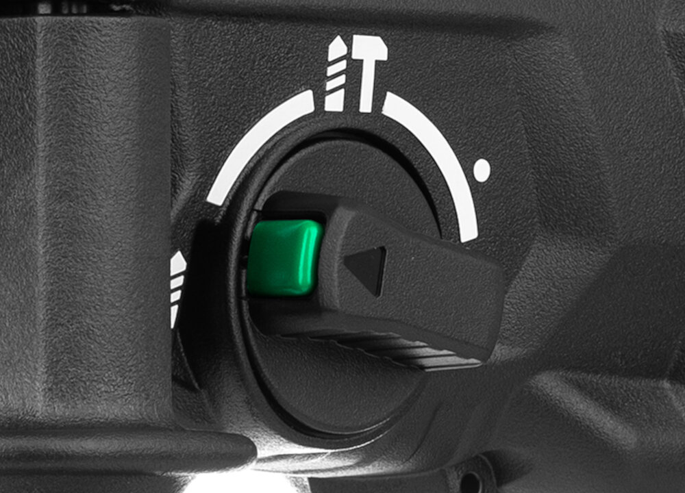 Młotowiertarka HIKOKI DH18DPC WPZ energia uaru 3,2 J czestotliwoc do 4300 ud/min praca w betonie do 26 mm w drewnie do 27 mm w metalu do 13 mm