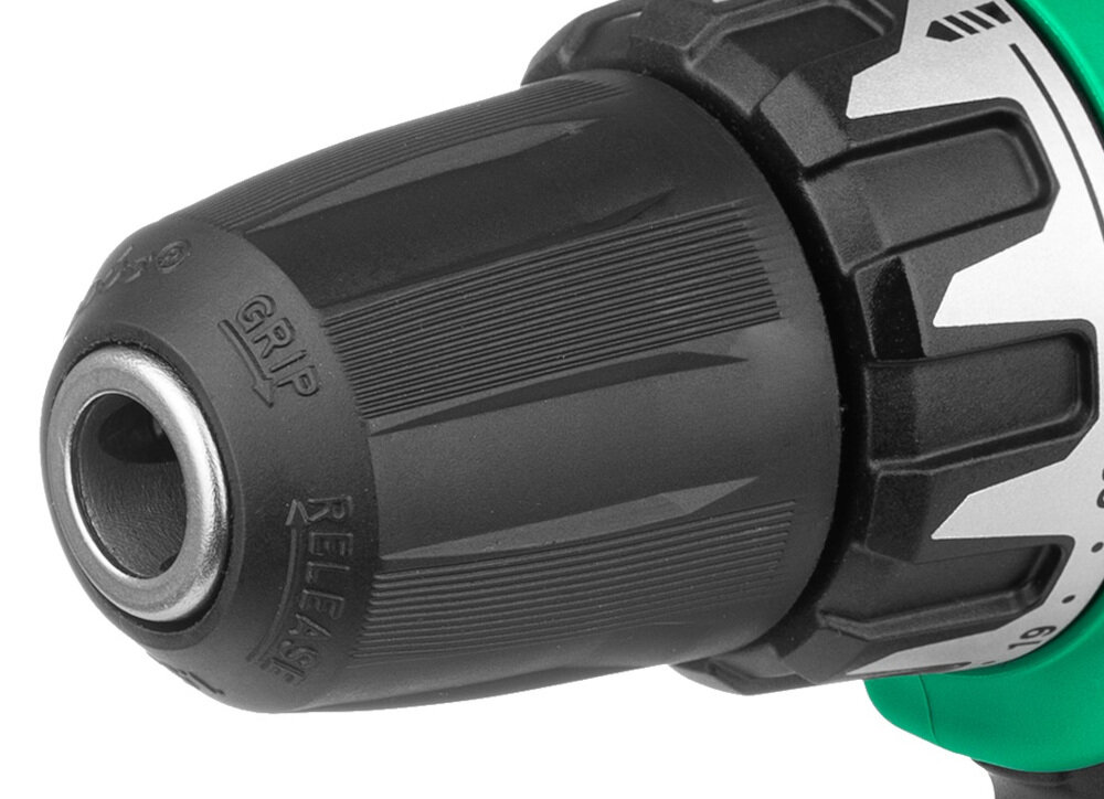 Wiertarko-wkrętarka HIKOKI DS18DAWCZ bezkluczykowy uchwyt wiertarski 13 mm zwiększona siła chwytu szybka prosta wymiana akcesoriów