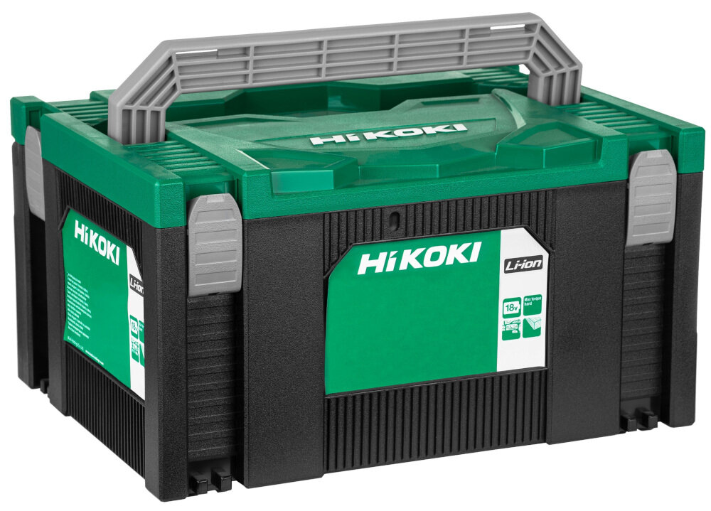 Zestaw elektronarzędzi HIKOKI KC18DD WDZ pakiet elektronarzędzi walizka transportowa HITSYSTEM z bardzo mocnego tworzywa sztucznego wytrzymałe na uszkodzenia mechaniczne