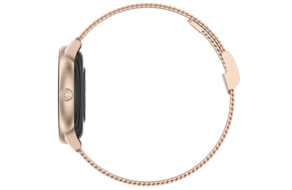 Smartwatch ORO-MED Oro-Lady Next ekran bateria czujniki zdrowie sport pasek ładowanie pojemność rozdzielczość łączność sterowanie krew puls rozmowy smartfon aplikacja