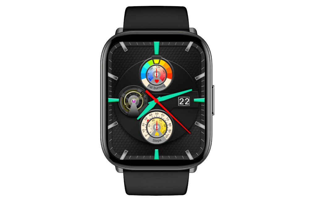 Smartwatch ORO-MED Oro Fit Pro Gt ekran bateria czujniki zdrowie sport pasek ładowanie pojemność rozdzielczość łączność sterowanie krew puls rozmowy smartfon aplikacja