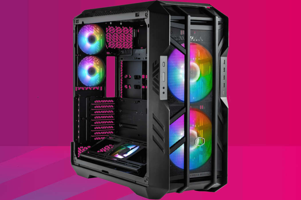 Obudowa COOLER MASTER HAF 700 Filtry montaż aranżowania kabli panel