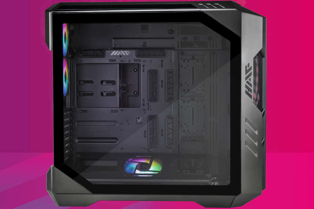 Obudowa COOLER MASTER HAF 700 Filtry montaż aranżowania kabli panel