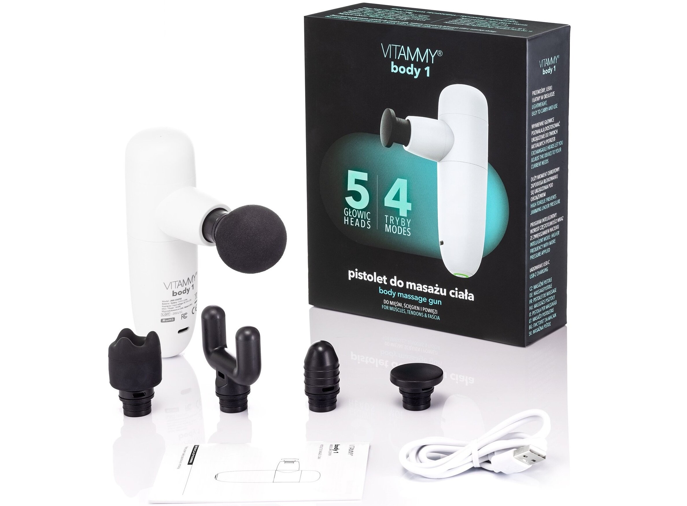 Pistolet do masażu VITAMMY Body 