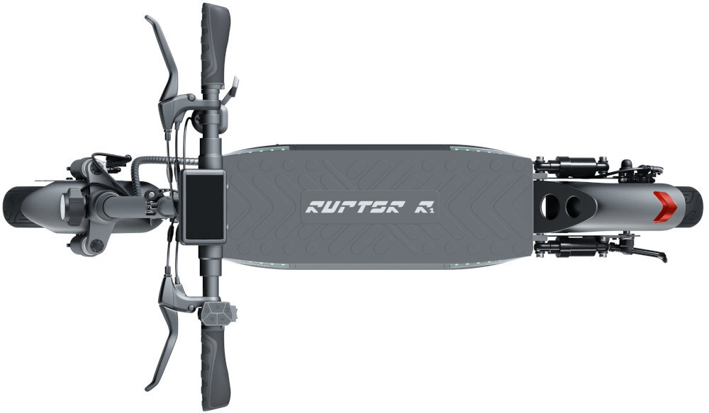 HULAJNOGA ELEKTRYCZNA RUPTOR R12 CZARNA stabilnosc podczas jazdy