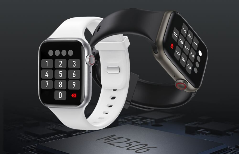 Smartwatch KUMI KU2 Pro ekran bateria czujniki zdrowie sport pasek ładowanie pojemność rozdzielczość łączność sterowanie krew puls rozmowy smartfon aplikacja