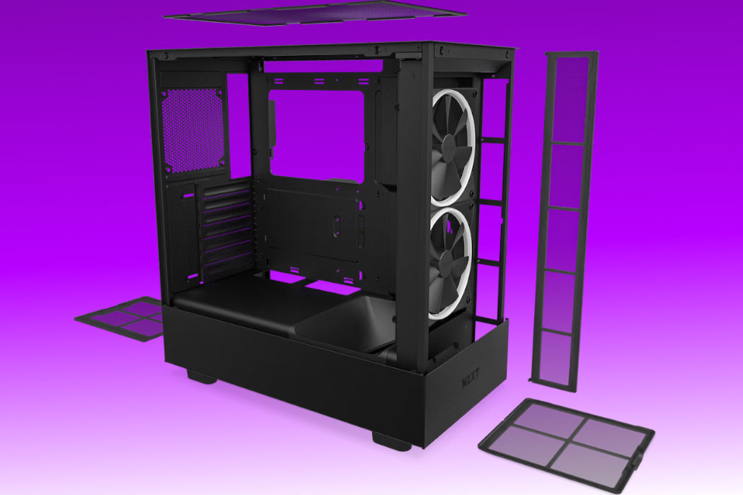 Obudowa NZXT H5 Elite Filtry przeciwkurzowe