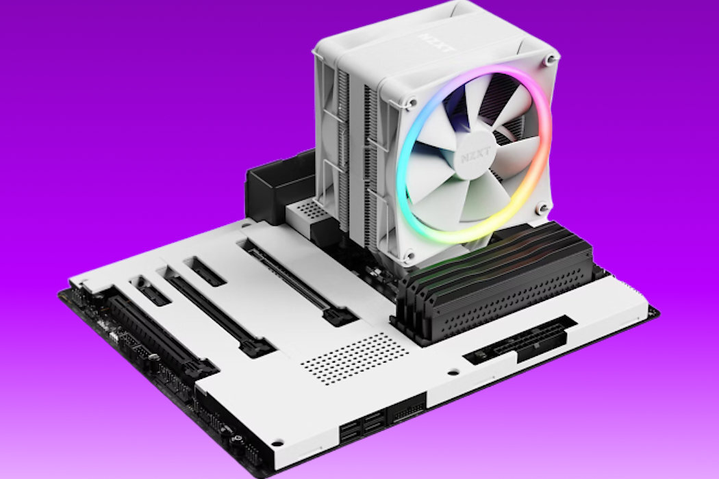 CHŁODZENIE CPU NZXT T120 RGB cichy budowa