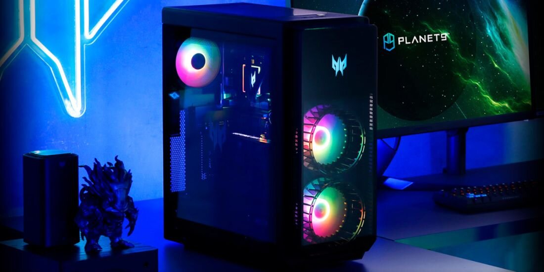 Komputer ACER Predator Orion 7000 - Przezroczystość