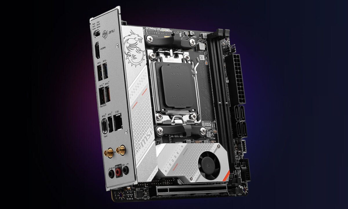 Płyta główna MSI MPG B650i Edge Wi-Fi zastosowanie format wielkość parametry
