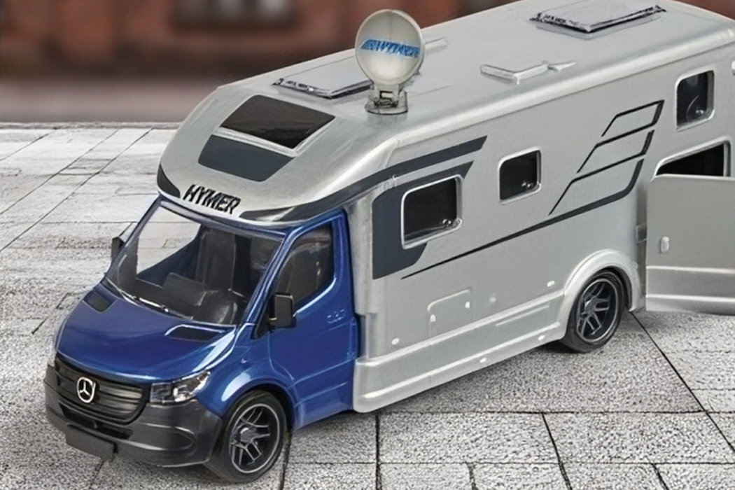 Samochód MAJORETTE Grand GS Hymer B-Class Kamper 213773000 wakacje wzocowany
