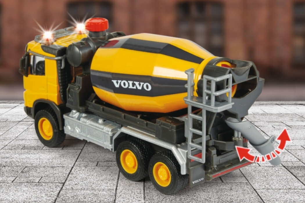 Samochód MAJORETTE Grand Volvo betoniarka wyobraźnia