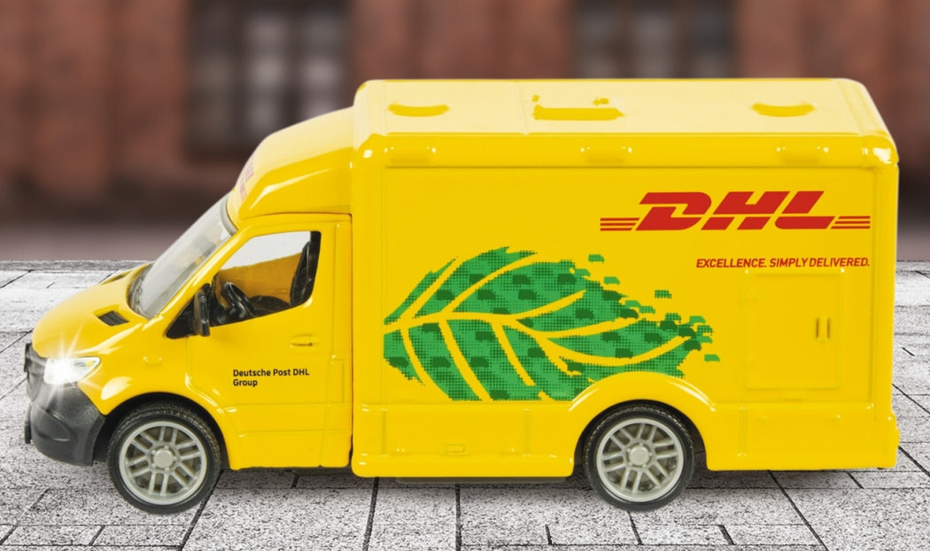 Samochód MAJORETTE Grand Mercedes DHL wyobraźnia