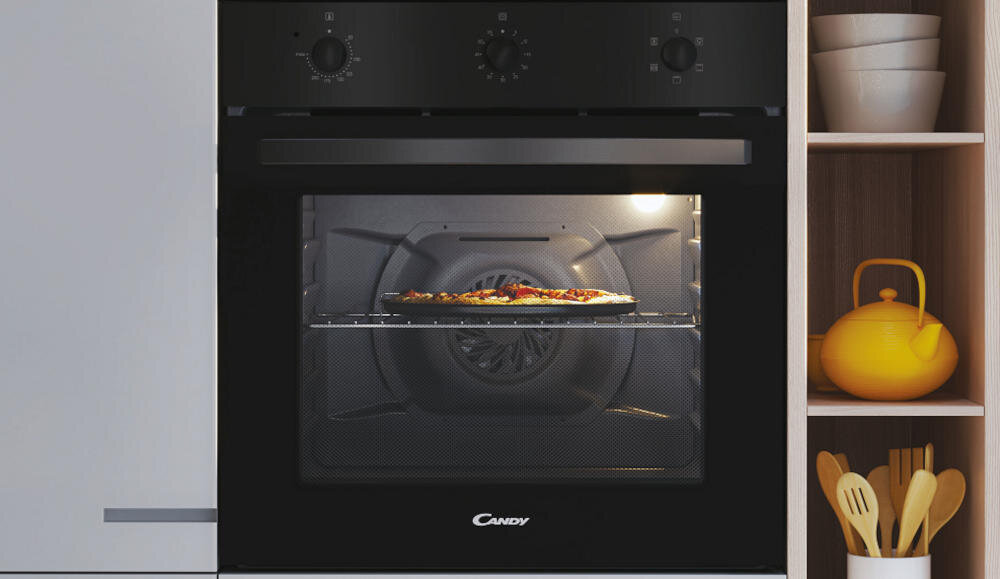 CANDY FIDC N602 piekarnik łatwe utrzymanie czystość emalia ergonomiczny uchwyt