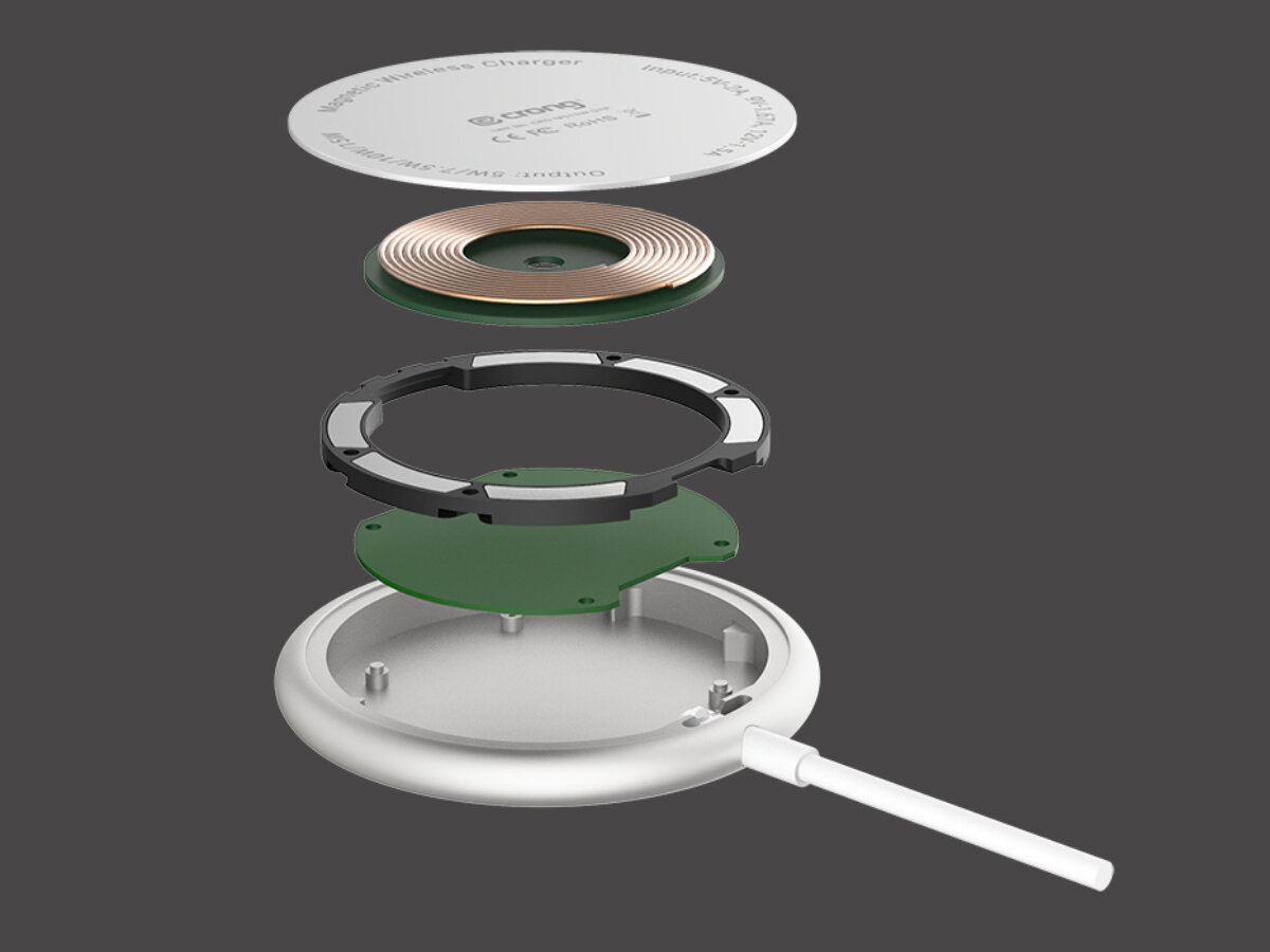 Ładowarka bezprzewodowa MagSafe Crong MagSpot