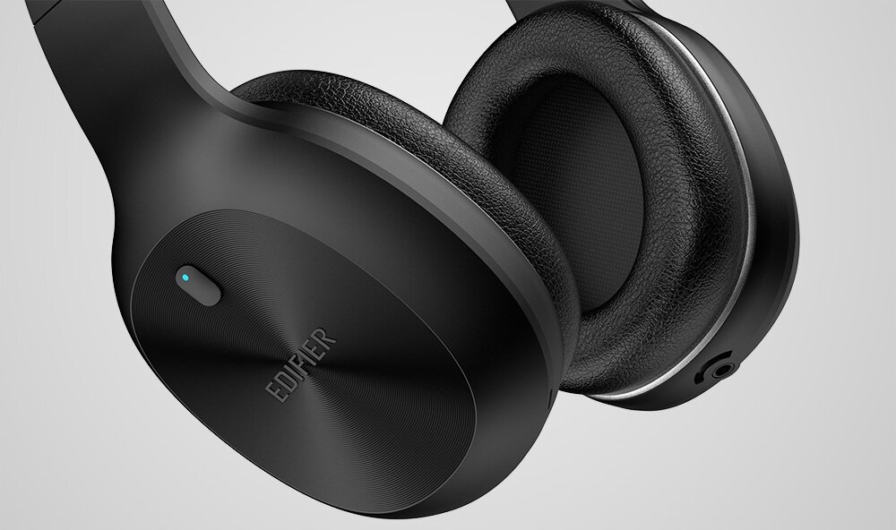 Słuchawki nauszne EDIFIER W600BT dźwięk jakość połączenie łączność pasmo impedancja muzyka gry filmy sterowanie bluetooth