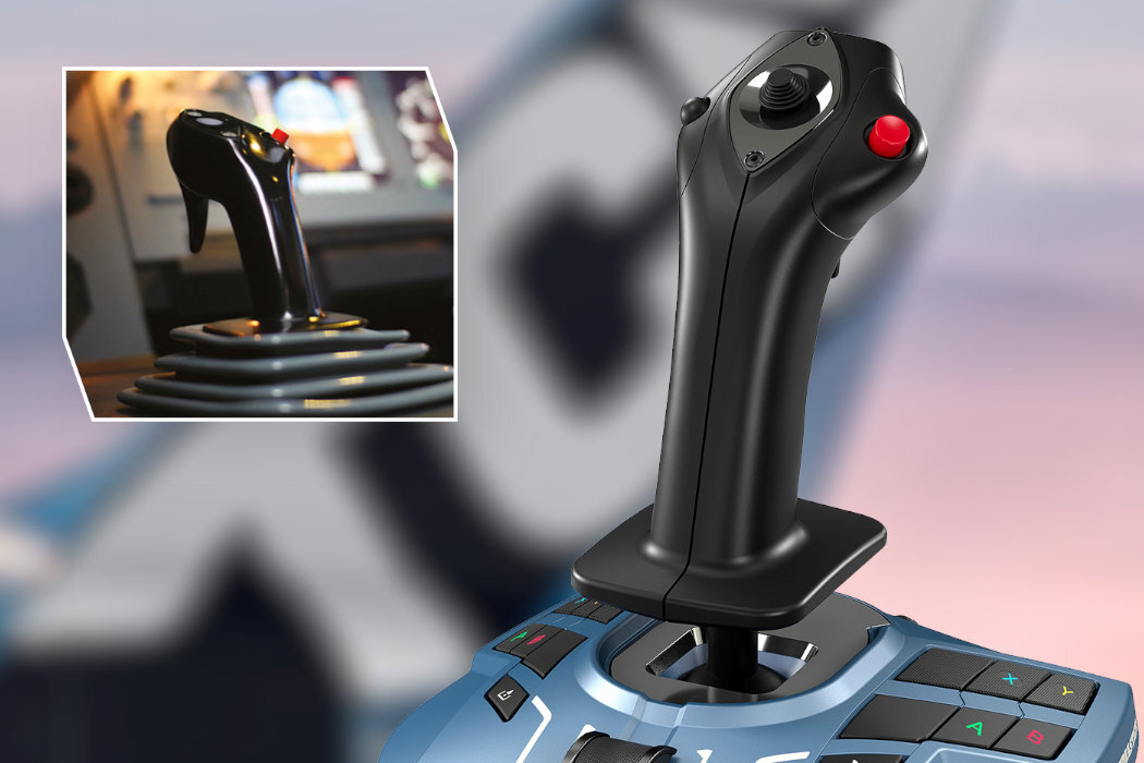 Zestaw THRUSTMASTER TCA Captain Pack X Airbus Edition samolot zabawa rozgrywka licencjonowany XBOX ergonomia realistyczny złącza USB-C USB-A konsola