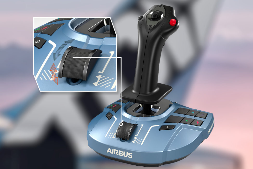 Zestaw THRUSTMASTER TCA Captain Pack X Airbus Edition samolot zabawa rozgrywka licencjonowany XBOX ergonomia realistyczny złącza USB-C USB-A konsola