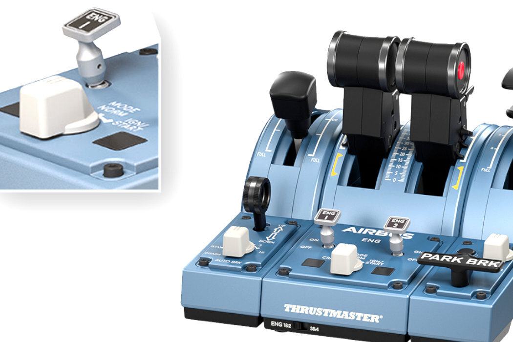 Zestaw THRUSTMASTER TCA Captain Pack X Airbus Edition samolot zabawa rozgrywka licencjonowany XBOX ergonomia realistyczny złącza USB-C USB-A konsola