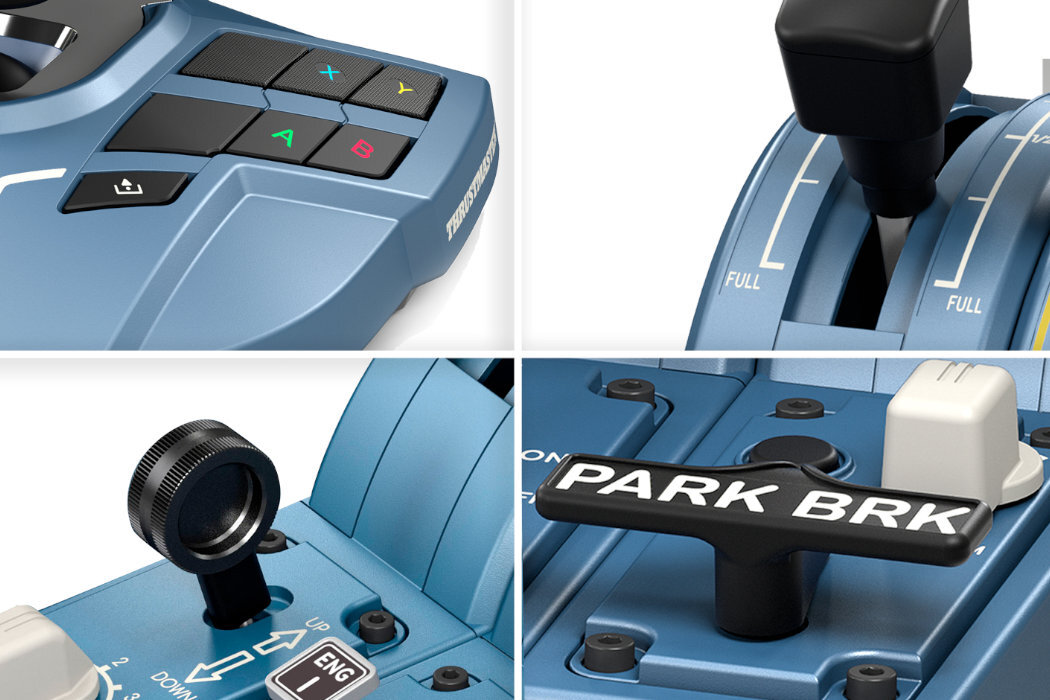 Zestaw THRUSTMASTER TCA Captain Pack X Airbus Edition samolot zabawa rozgrywka licencjonowany XBOX ergonomia realistyczny złącza USB-C USB-A konsola