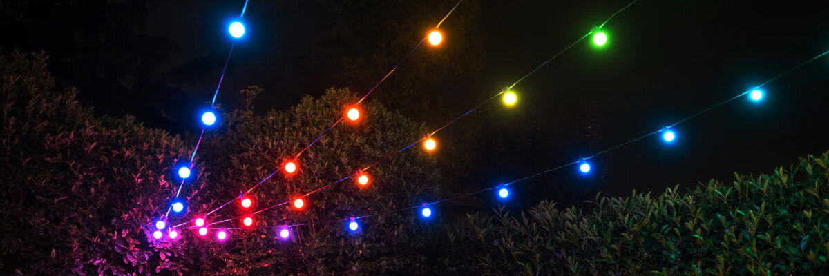 Lampki LED TWINKLY Festoon 20 RGB - BT Wi-Fi/Bluetooth Sieciowe aplikacja sterowanie synchronizacja