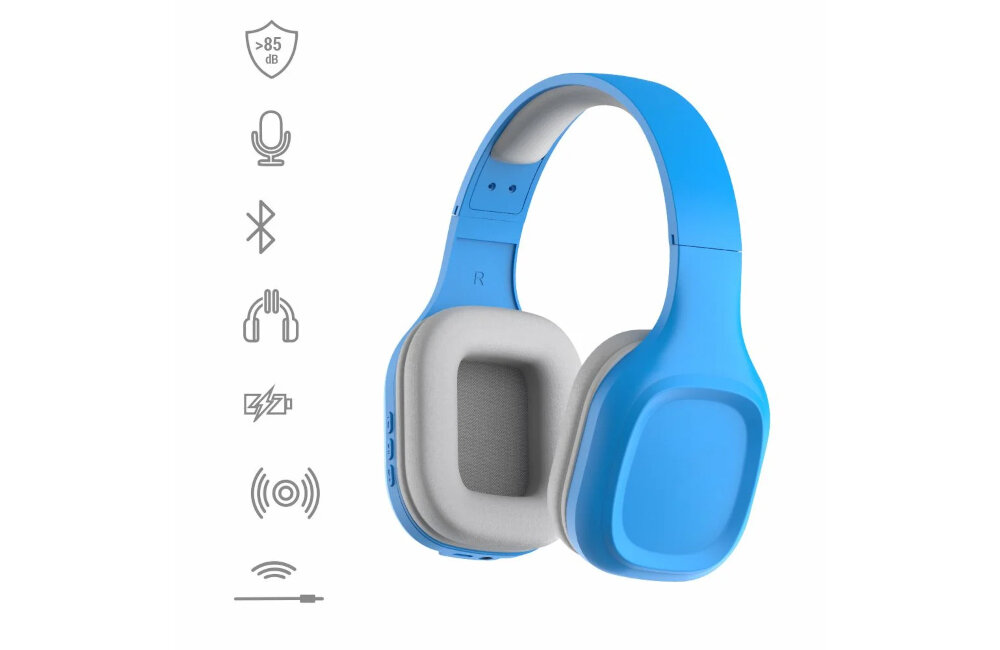 Słuchawki nauszne MANTA HDP802 dźwięk stereo muzyka czysty dźwięk brzmienie
