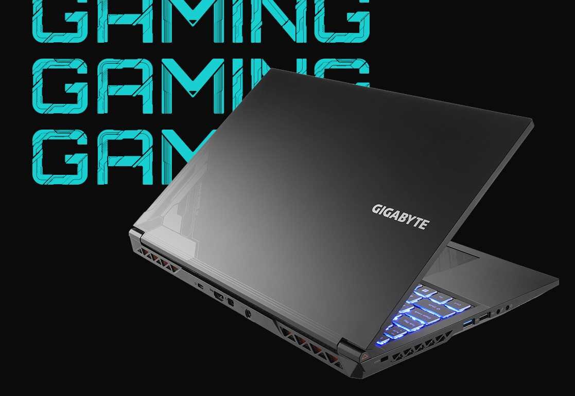Laptop GIGABYTE G5 - konstrukcja