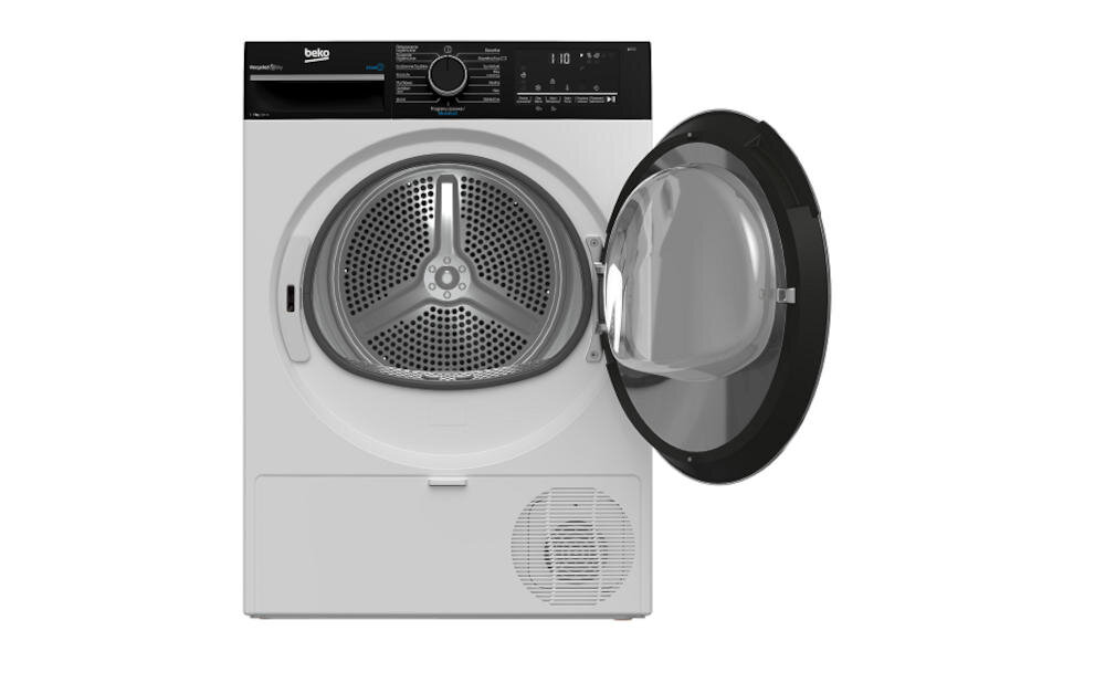 BEKO B3T67249WBPB suszarka pranie rodzina ubrania odzież