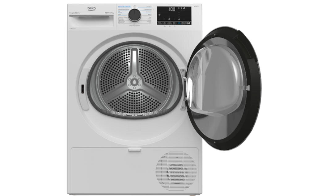 BEKO suszarka pranie rodzina ubrania odzież