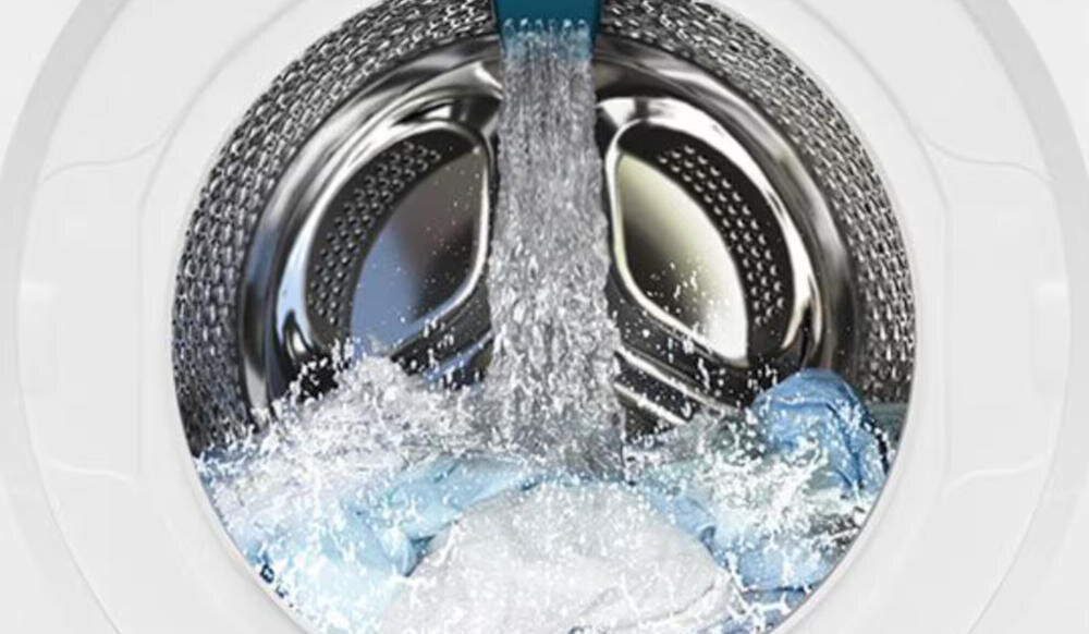 BEKO B5WFT89408MDC wyświetlacz elektroniczny pokrętło komfortowa obsługa sterowanie program temperatura