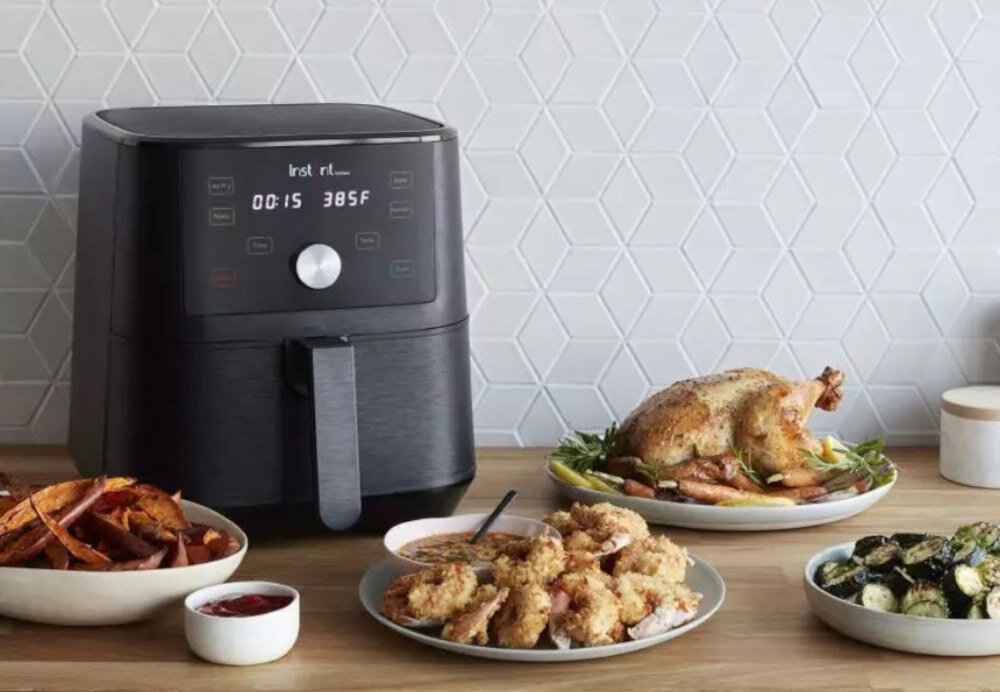 Frytkownica beztluszczowa INSTANT POT Vortex 4 Air Fryer ochrona przed przegrzaniem automatyczne wylaczanie nienagrzeajaace sie uchwyty