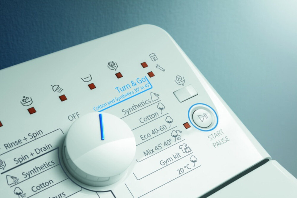 Pralka INDESIT BTW L60400 Mieszane 45' temperatura