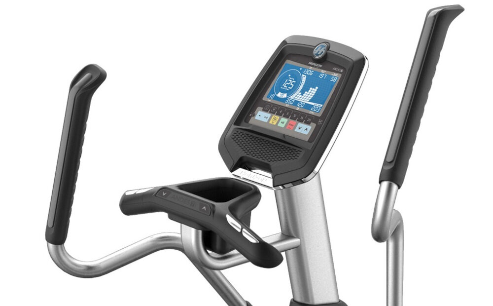 Orbitrek elektromagnetyczny HORIZON FITNESS Andes 7i Viewfit uchwyt na ręcznik bidon butelkę głośniki Sonic Surround
