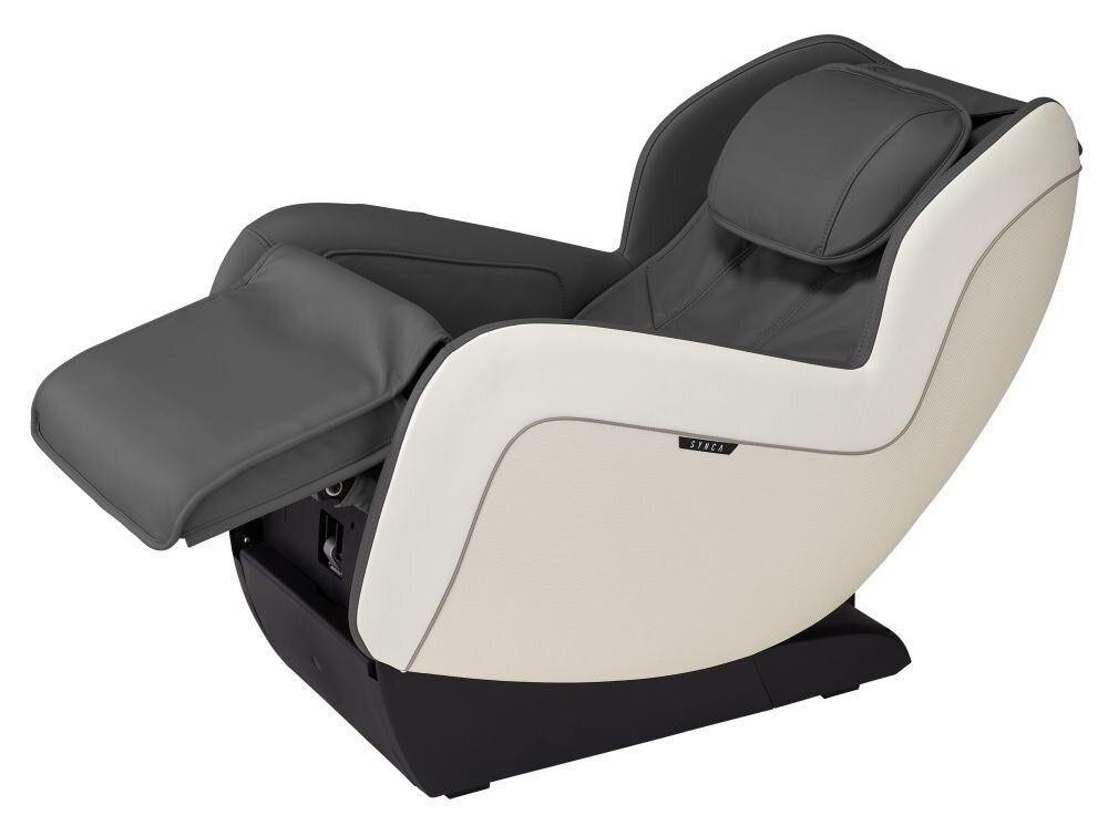 Fotel do masażu CirC Plus techniki masażu głowice powietrze czujniki panel sterujący masaż 4D zerowa grawitacja podnózek regulacja głośniki styl elegancja