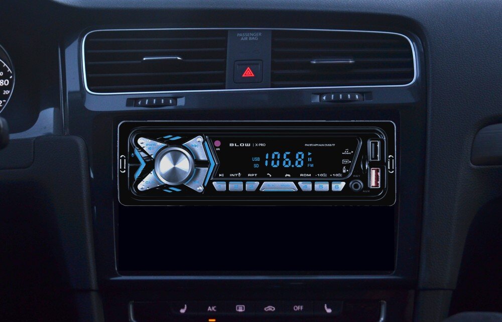 Radio samochodowe BLOW X-PRO 1 Bluetooth Pilot opis