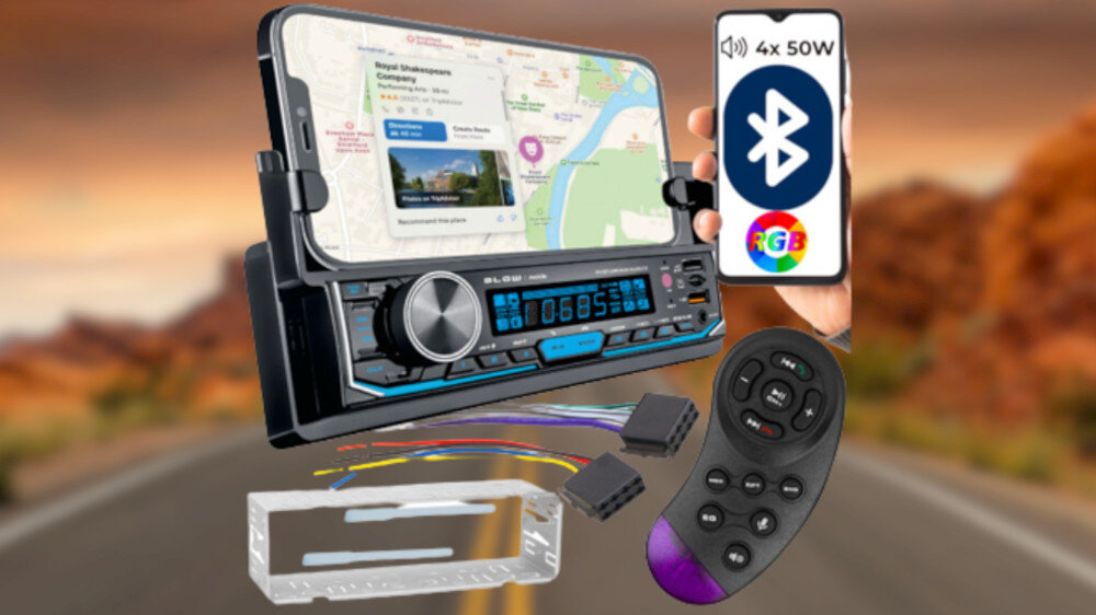 Radio samochodowe BLOW AVH-8970 - bluetooth