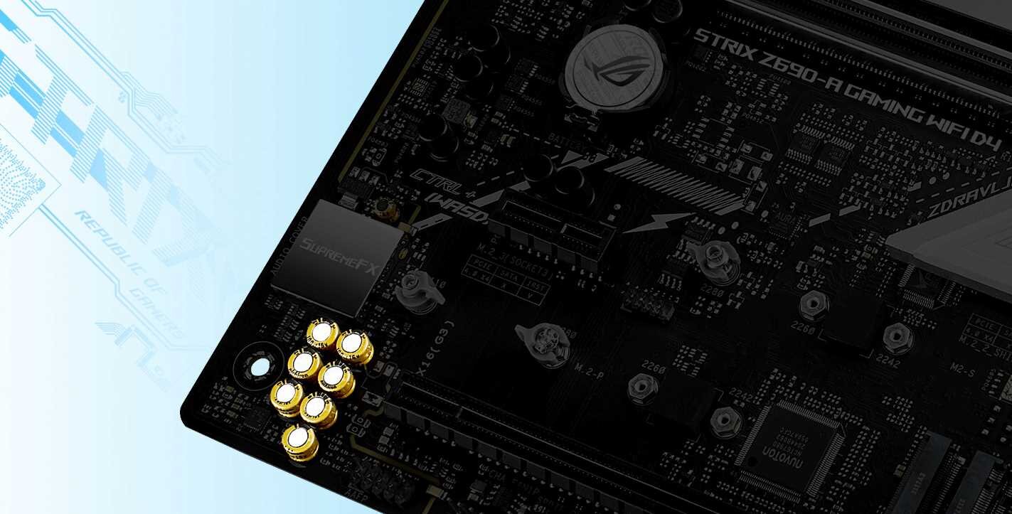 Płyta główna ASUS ROG Strix Z690-A Gaming WiFi - Realtek ALC4080