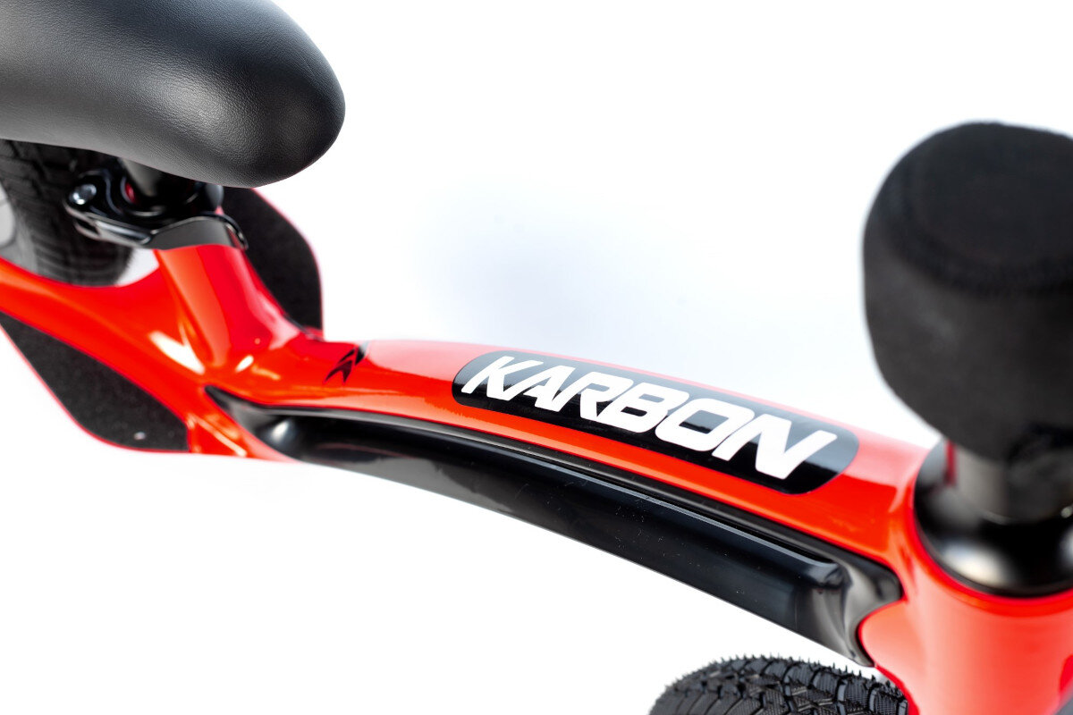 Rowerek biegowy KARBON First konstrukcja magnez aluminium siodełko
