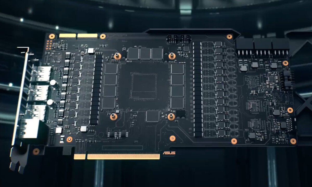 Karta graficzna ASUS TUF Gaming GeForce RTX 4080 OC Edition 16GB podzespoly wysokiej jakosci wykonania