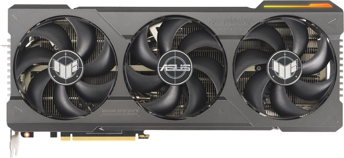Karta graficzna ASUS TUF Gaming GeForce RTX 4080 OC Edition 16GB skuteczny system chlodzenia