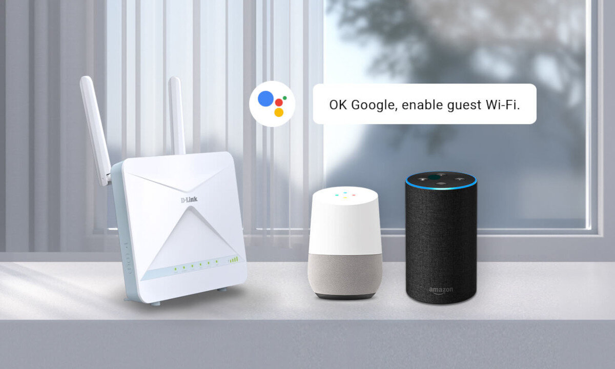 Router D-LINK G416 kompatybilność komendy głosowe