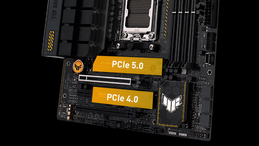 Płyta główna ASUS TUF Gaming B650M-Plus - PCIe