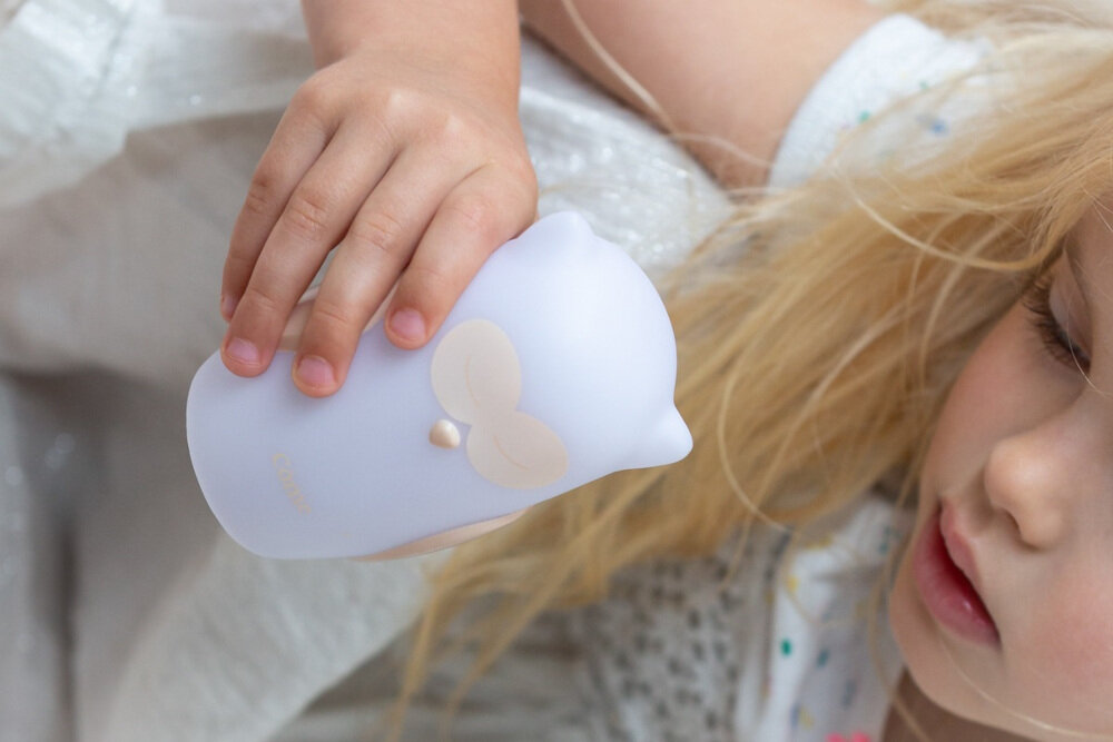 Lampka nocna OLALA BOUTIQUE Sowa Come OLB-XY-GR-19 z wysokiej jakości materiałów oświetlenie LED nie przegrzewa się