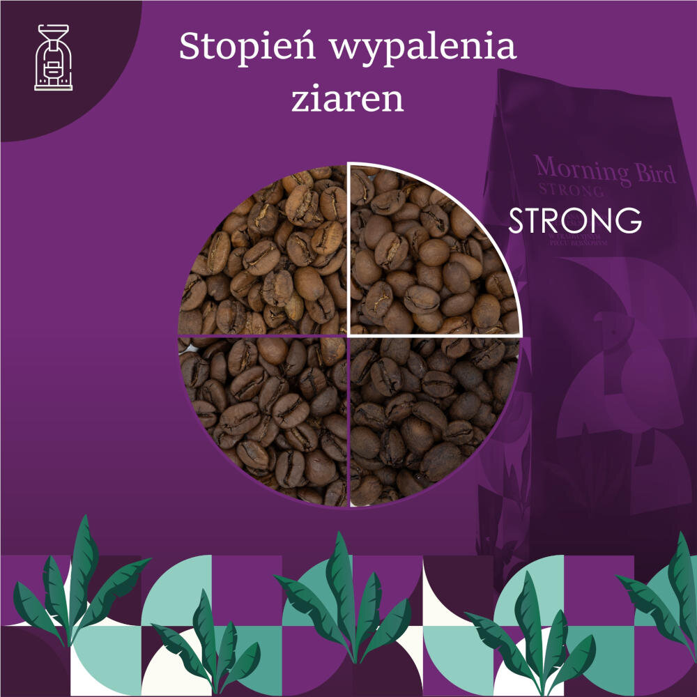 Kawa ziarnista MORNING BIRD Strong 1 kg