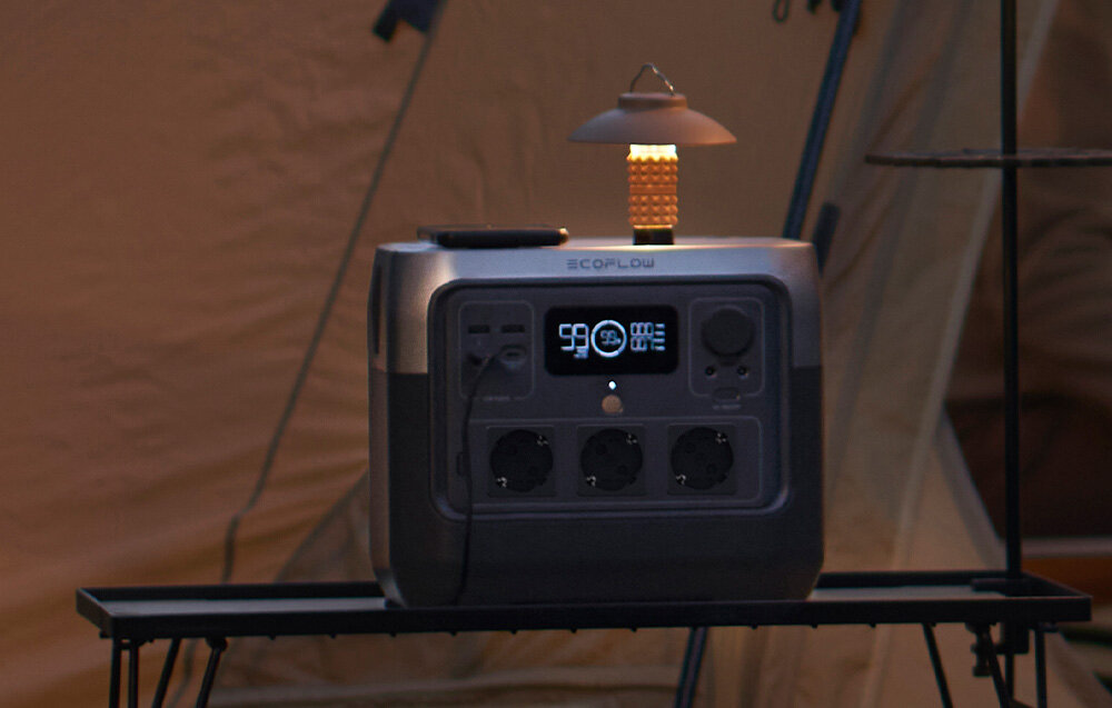 Stacja zasilania ECOFLOW River 2 Pro 768Wh 4 sposoby ladownia gniazdko AC port USB-C ladowarka samochodowa panele fotowoltaiczne