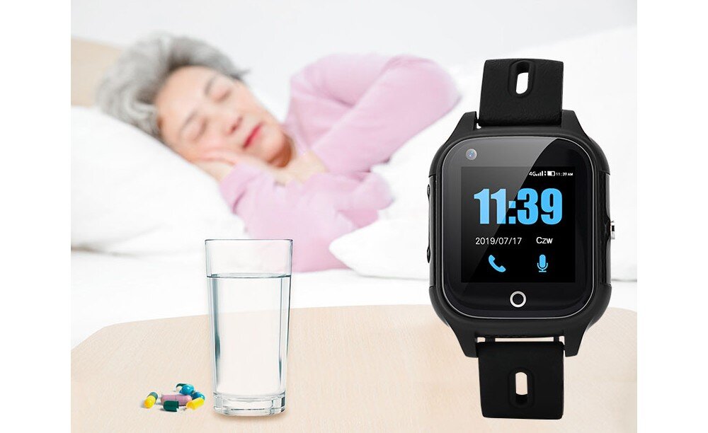 Smartwatch GOGPS FA28S   ekran bateria czujniki zdrowie sport pasek ładowanie pojemność rozdzielczość łączność sterowanie krew puls rozmowy smartfon aplikacja 