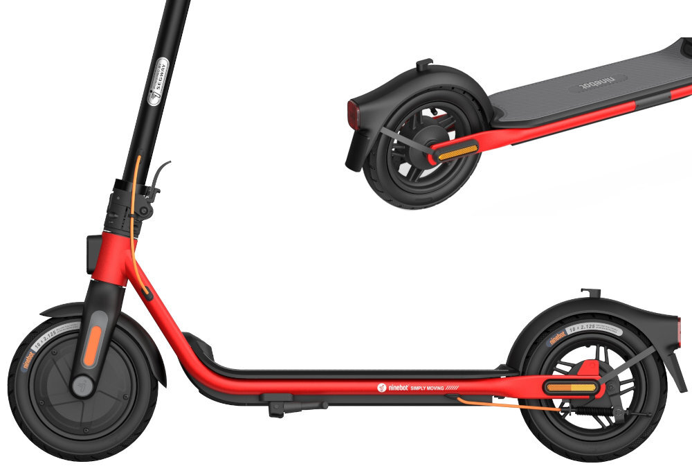 HULAJNOGA ELEKTRYCZNA NINEBOT BY SEGWAY KICKSCOOTER D28D bateria pojemność wydajność